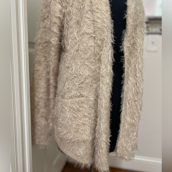 NWT Colleen Lopez Fuzzy Open Cardigan - Picture 5 of 13